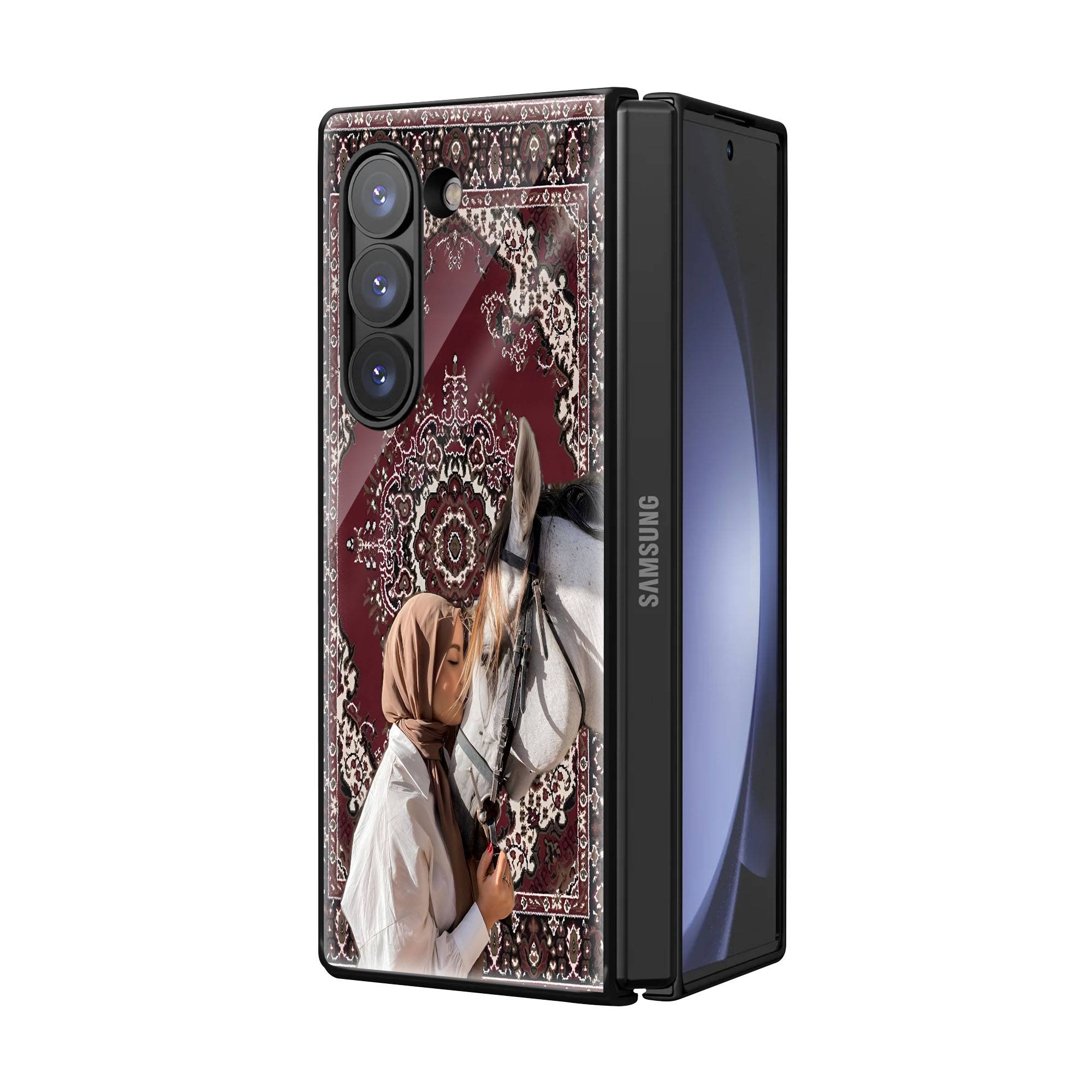 Serene Connection Samsung Z Fold Glass Case - Image 2