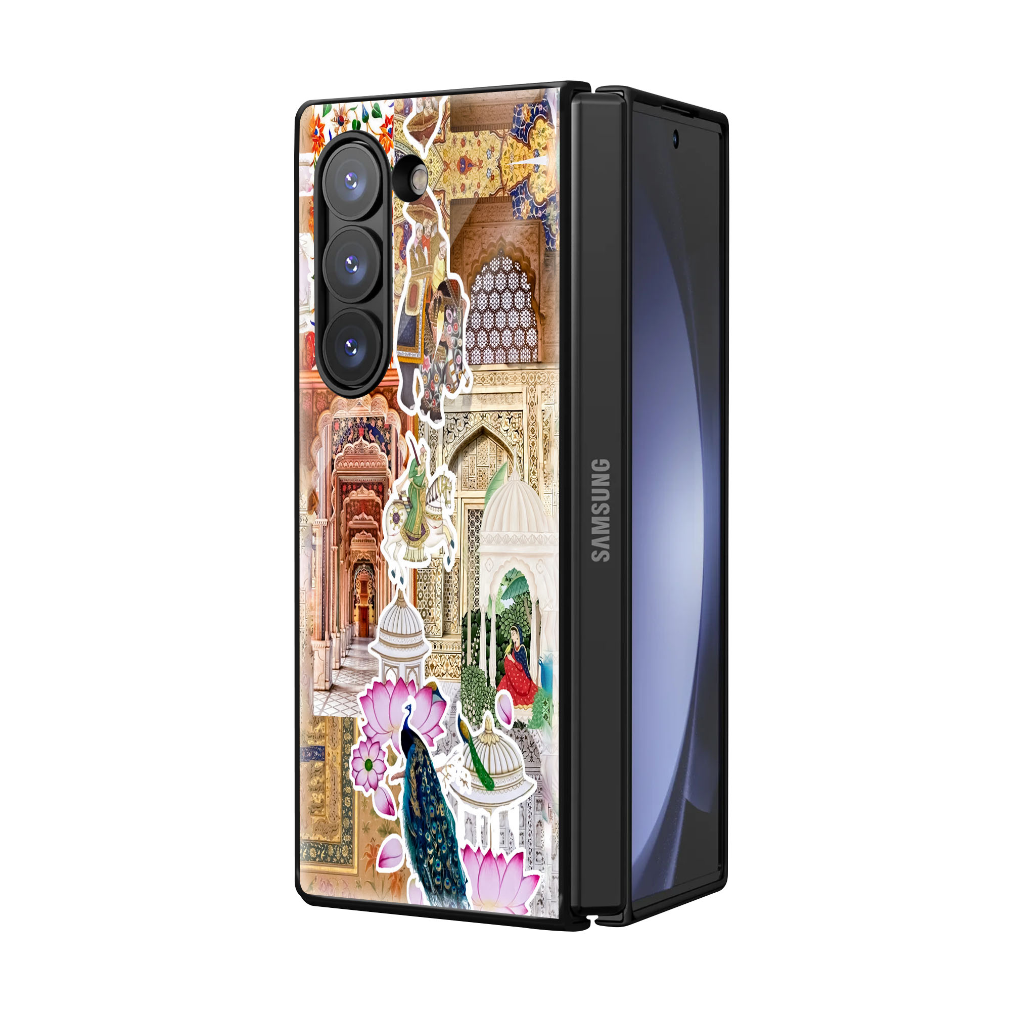 Mughal Royal Samsung Z Fold Glass Case - Image 2