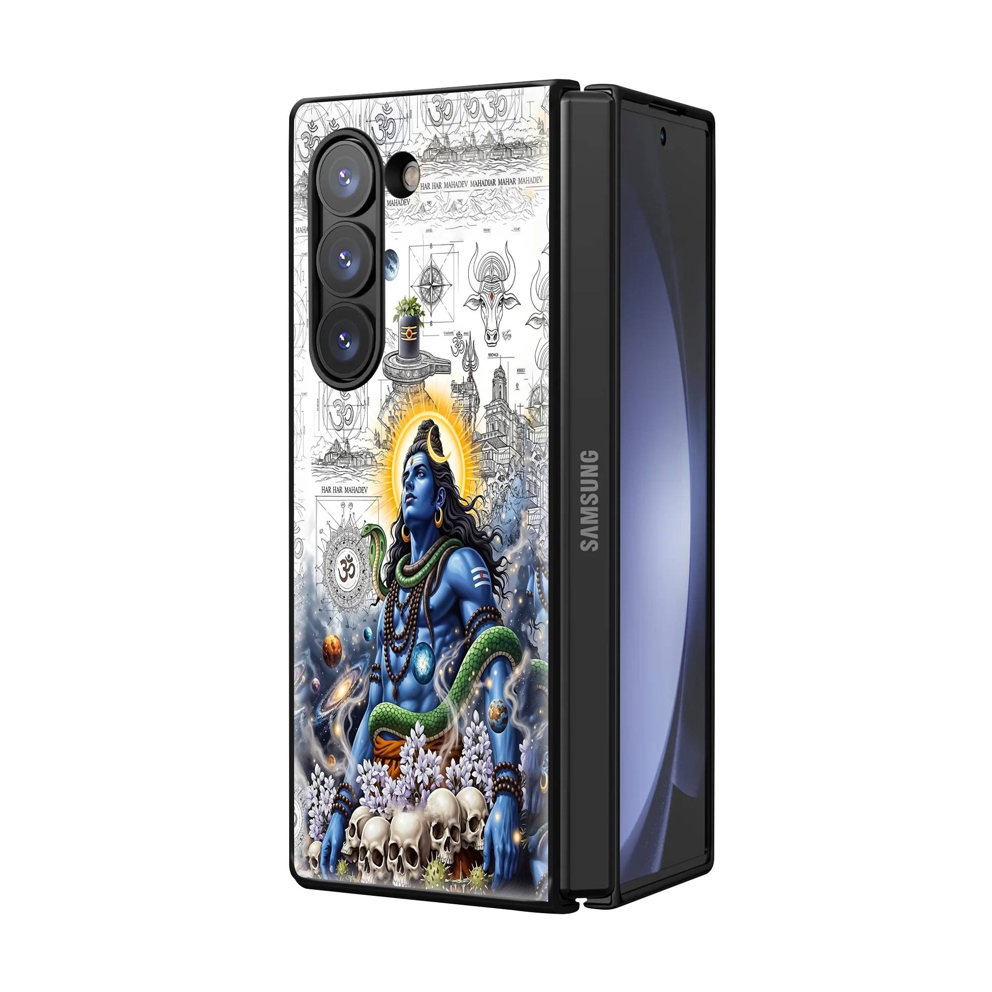 Mahadev’s Universe Samsung Z Fold Glass Case - Image 2
