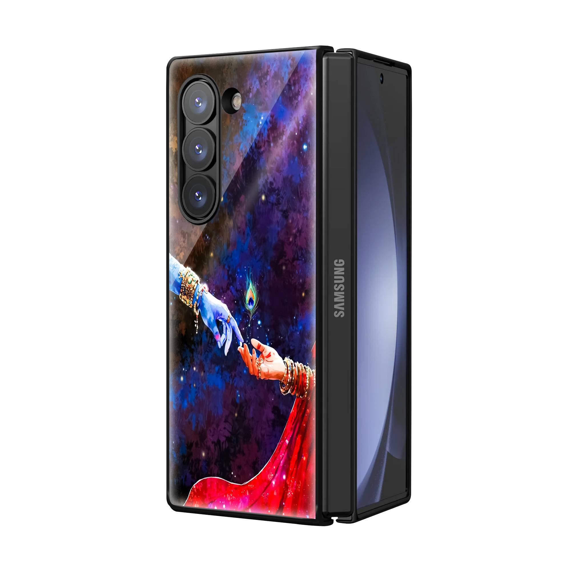 Cosmic Connection Samsung Z Fold Glass Case - Image 2