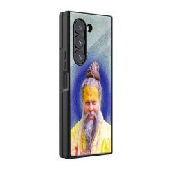 Premanand Maharaj Samsung Z Fold Glass Case