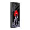 Moon Surface Samsung Z Fold Glass Case