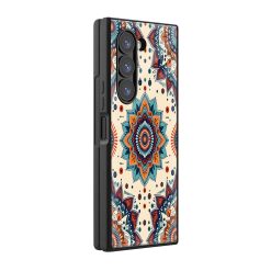 Mandala Harmony Samsung Z Fold Glass Case