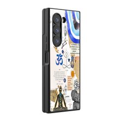 Mystic Tapestry Samsung Z Fold Glass Case