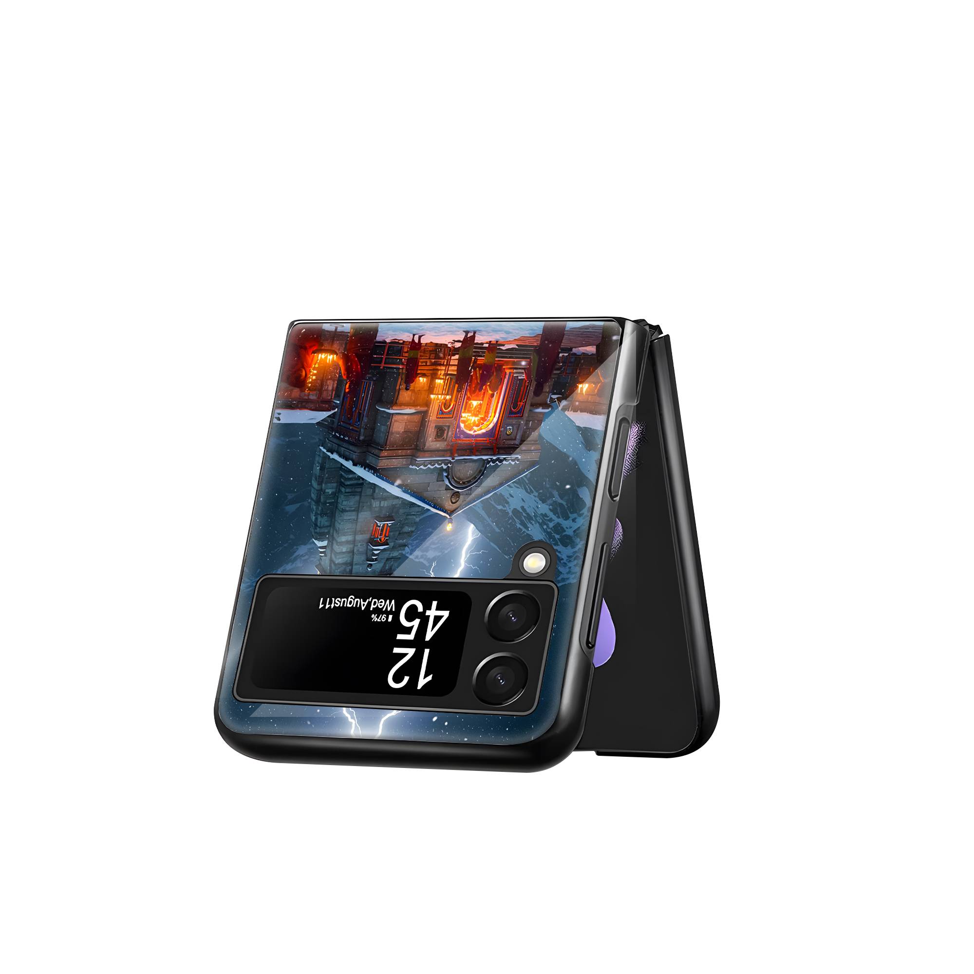 Kedarnath Spark Samsung Z Flip Glass Case - Image 3