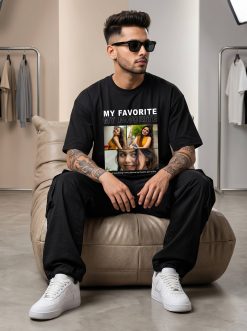 My Favorite Custom Black T-Shirt