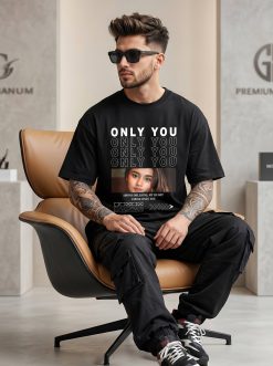 My Heart Custom Black T-Shirt