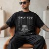 My Heart B&W Custom Black T-Shirt