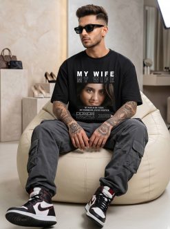 My Wife Custom Black T-Shirt