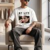 My Life Custom White T-Shirt