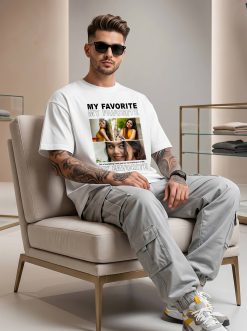 My Favorite Custom White T-Shirt