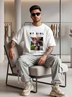 My Girl Custom White T-Shirt