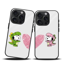 Snoopy Love Couple Mobile Case