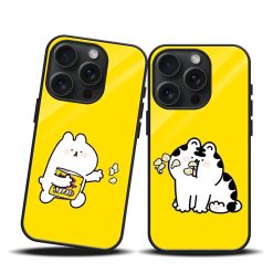 Snack Mood Couple Mobile Case