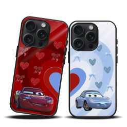 McQueen and Sally Carrera love Couple Mobile Case