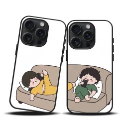 Lazy Lovebirds Couple Mobile Case