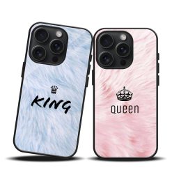 King & Queen Couple Mobile Case
