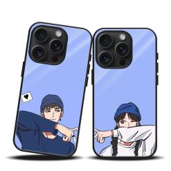 Heart Connection Couple Mobile Case