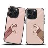 Cute Heart Couple Mobile Case