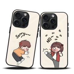 Cute Fight Couple Mobile Case