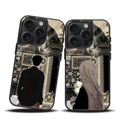 Parallel Hearts Couple Mobile Case