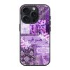 Midnight Lavender Rug Glass Name Case
