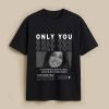 My Favorite Person B&W Custom Black T-Shirt