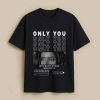 My Heart B&W Custom Black T-Shirt