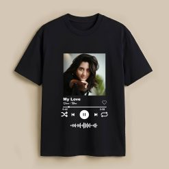 My Love Custom Black T-Shirt
