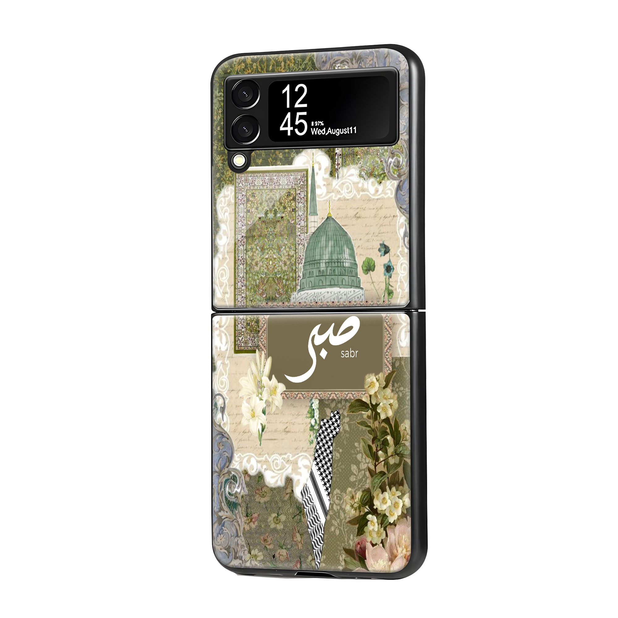 Persian Maximalism Samsung Z Flip Glass Case
