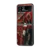 Persian Blind Horse Rug Samsung Z Flip Glass Case