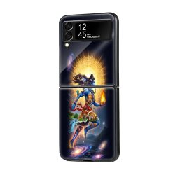 Pashupati Samsung Z Flip Glass Case