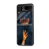 Ornate Crown Samsung Z Flip Glass Case