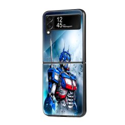 Optimus Prime Samsung Z Flip Glass Case