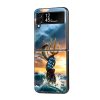 Oceanic Shiv Hand Samsung Z Flip Glass Case