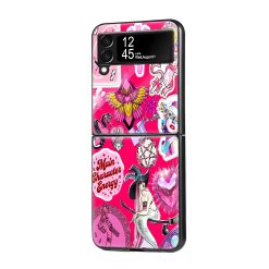 Monroe Pop Art Samsung Z Flip Glass Case