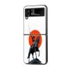 Minimalist Warrior Samsung Z Flip Glass Case
