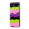 Wavy Stripes Samsung Z Flip Glass Case