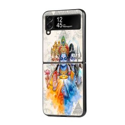 Trimurti Samsung Z Flip Glass Case