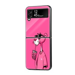 Thirsty Panther Samsung Z Flip Glass Case