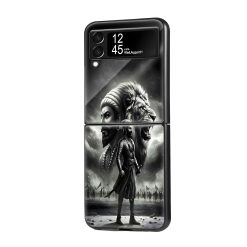 Swarajya Samsung Z Flip Glass Case