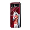 Surreal Portraiture Samsung Z Flip Glass Case