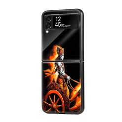 Sarathi Samsung Z Flip Glass Case