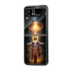Lord Krishna Samsung Z Flip Glass Case