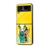 Little Mahadev & Nandi Samsung Z Flip Glass Case