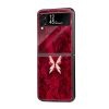 Little  Red Butterfly Samsung Z Flip Glass Case