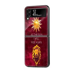 Rise Again Samsung Z Flip Glass Case