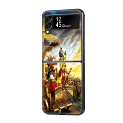 Kurukshetra Samsung Z Flip Glass Case