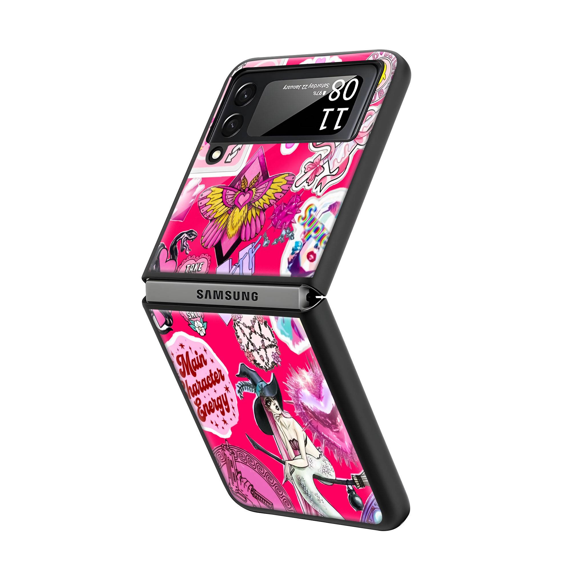 Monroe Pop Art Samsung Z Flip Glass Case - Image 2