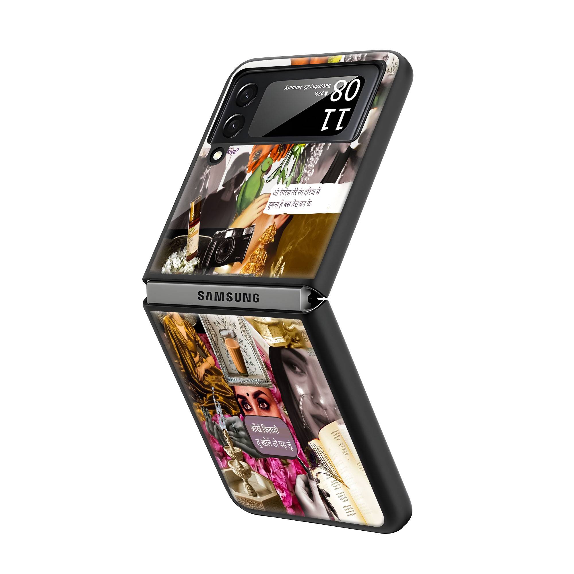 Light Of My Eyes Samsung Z Flip Glass Case - Image 2